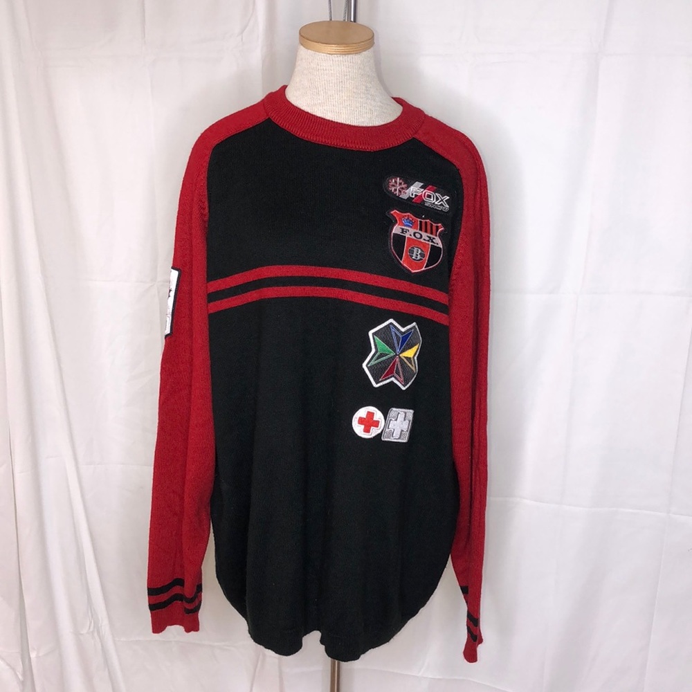 🔹Vintage Fox Sport Ski Sweater